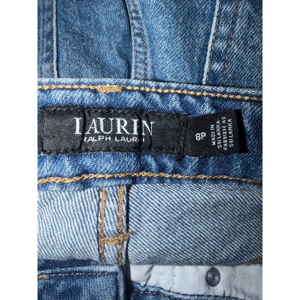 Lauren Ralph Lauren women’s straight leg blue jeans - Picture 8 of 16